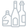 Built-in liquor features