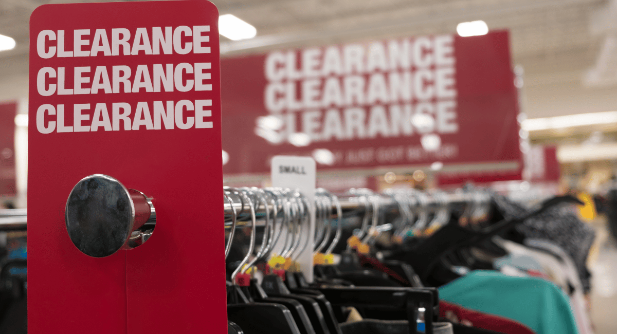new year's clearance sale