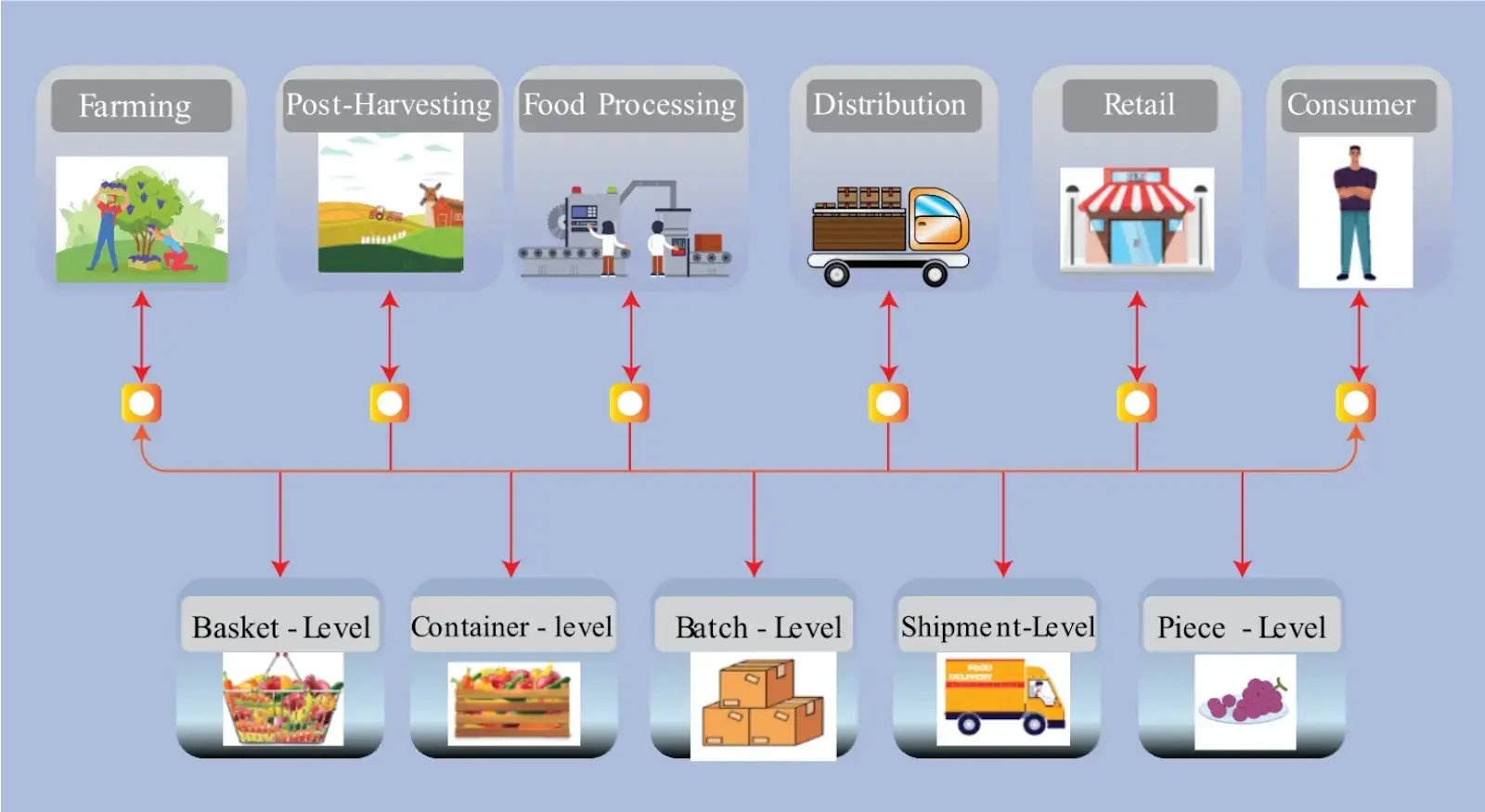 Cold chain example flow