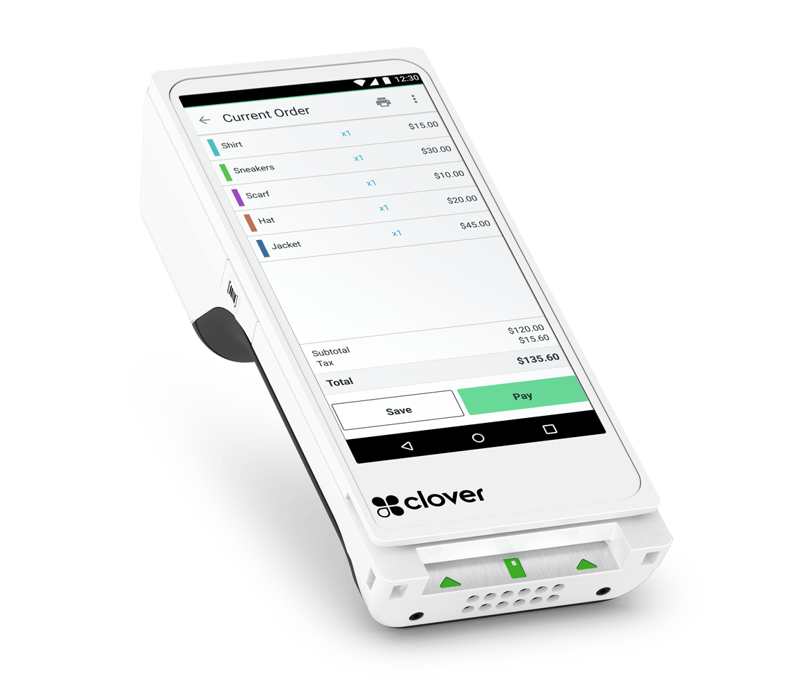 clover flex credit card reader