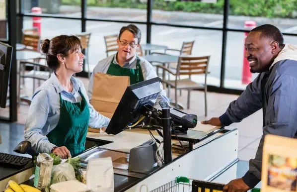 Grocery POS System Page - Hardware hero