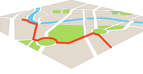 pos nation course map decorative