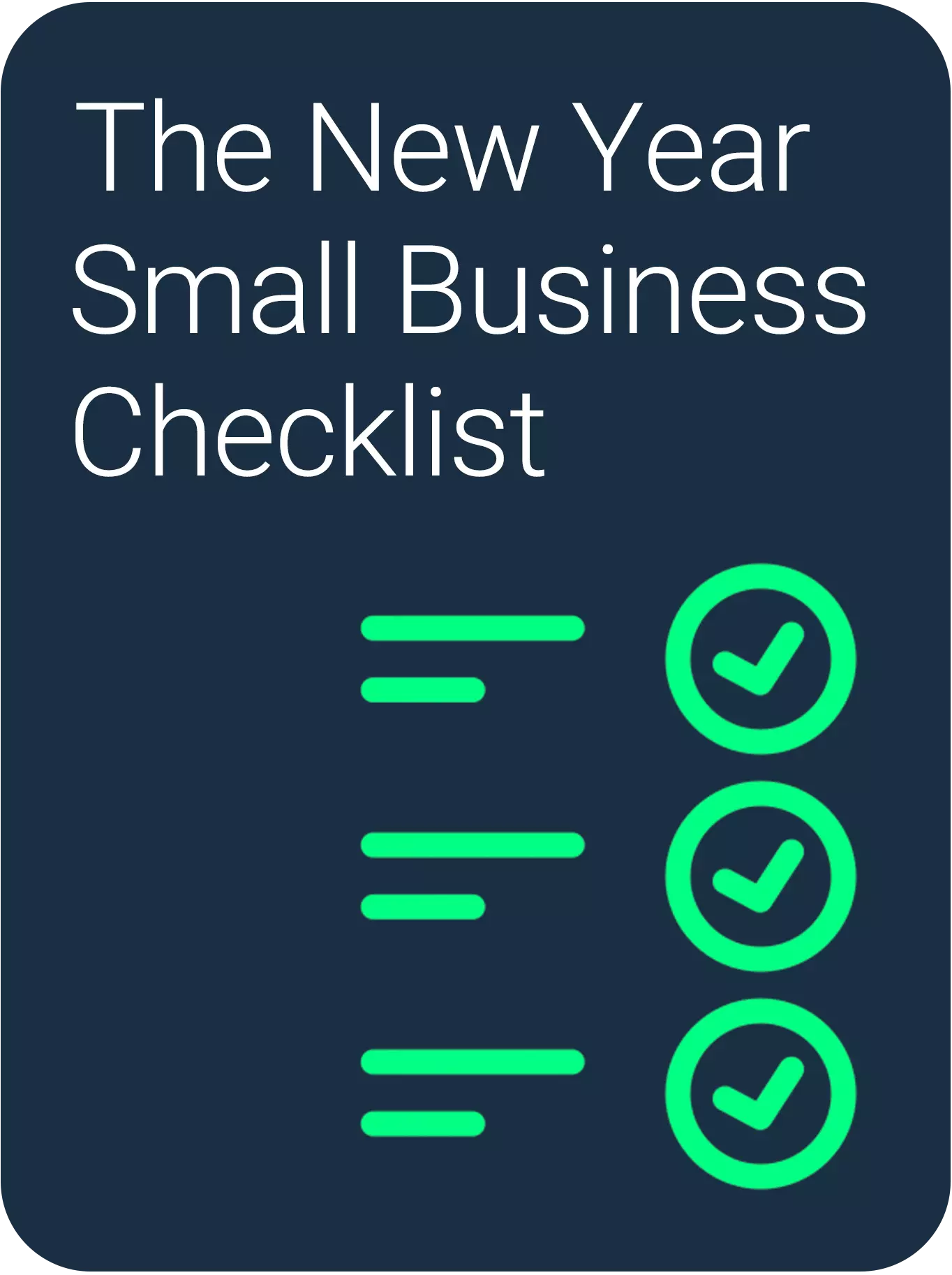 New Year Small Business Checklist